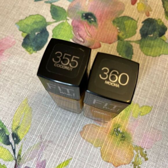 Lot of 3 360 Mocha Maybelline Fit Me Dewy + Smooth Foundation - Picture 3 of 4